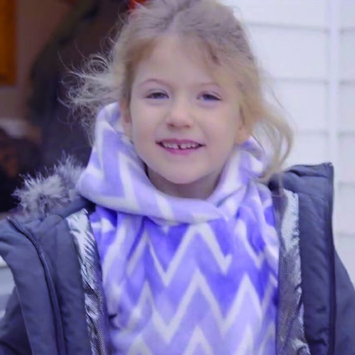 Mabel, a young patient cared for at the Sturgeon Hospital